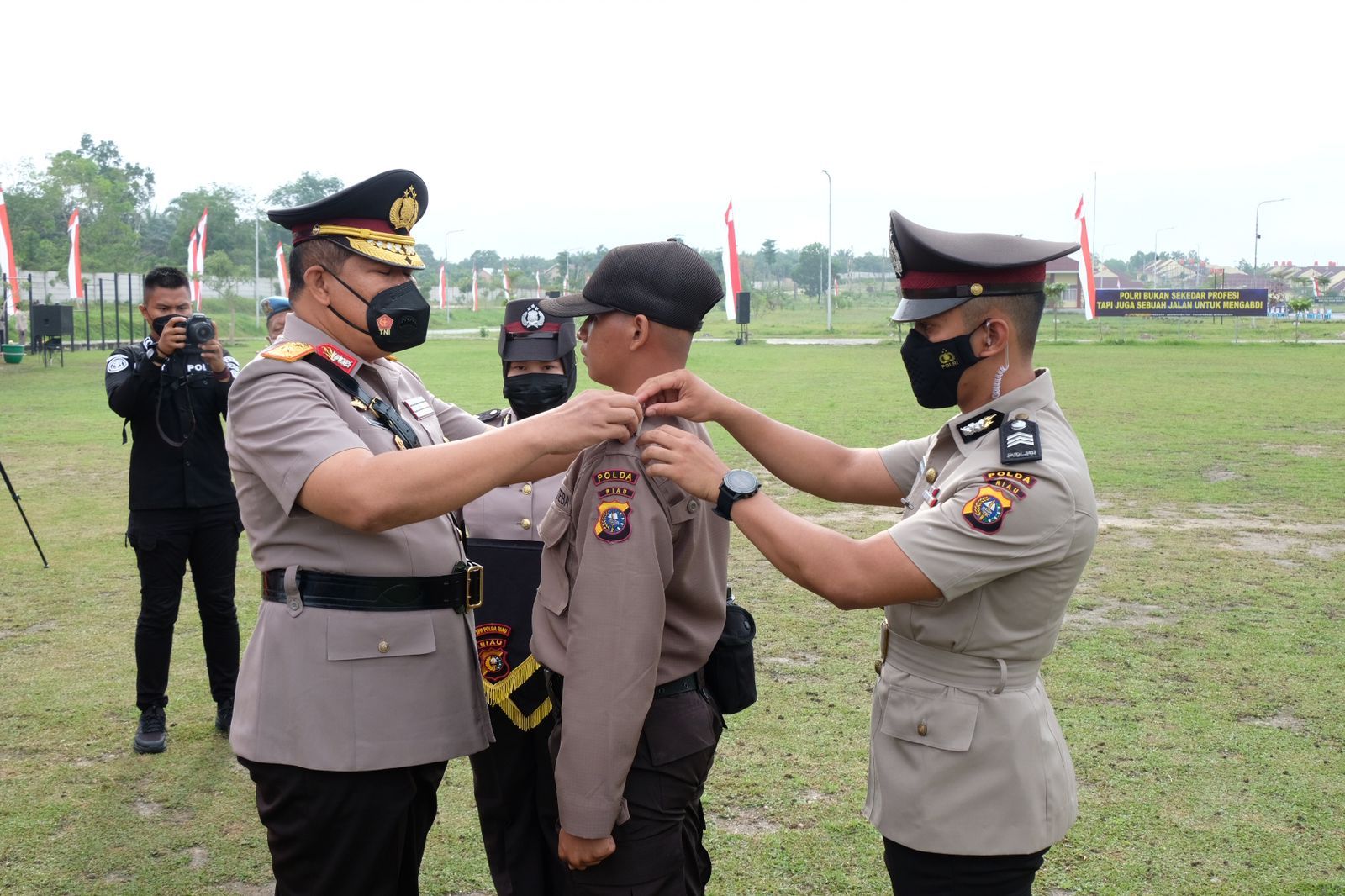 Pendidikan Bagi 191 Calon Bintara Polri Gelombang II Tahun 2022 Resmi Dibuka Wakapolda Riau